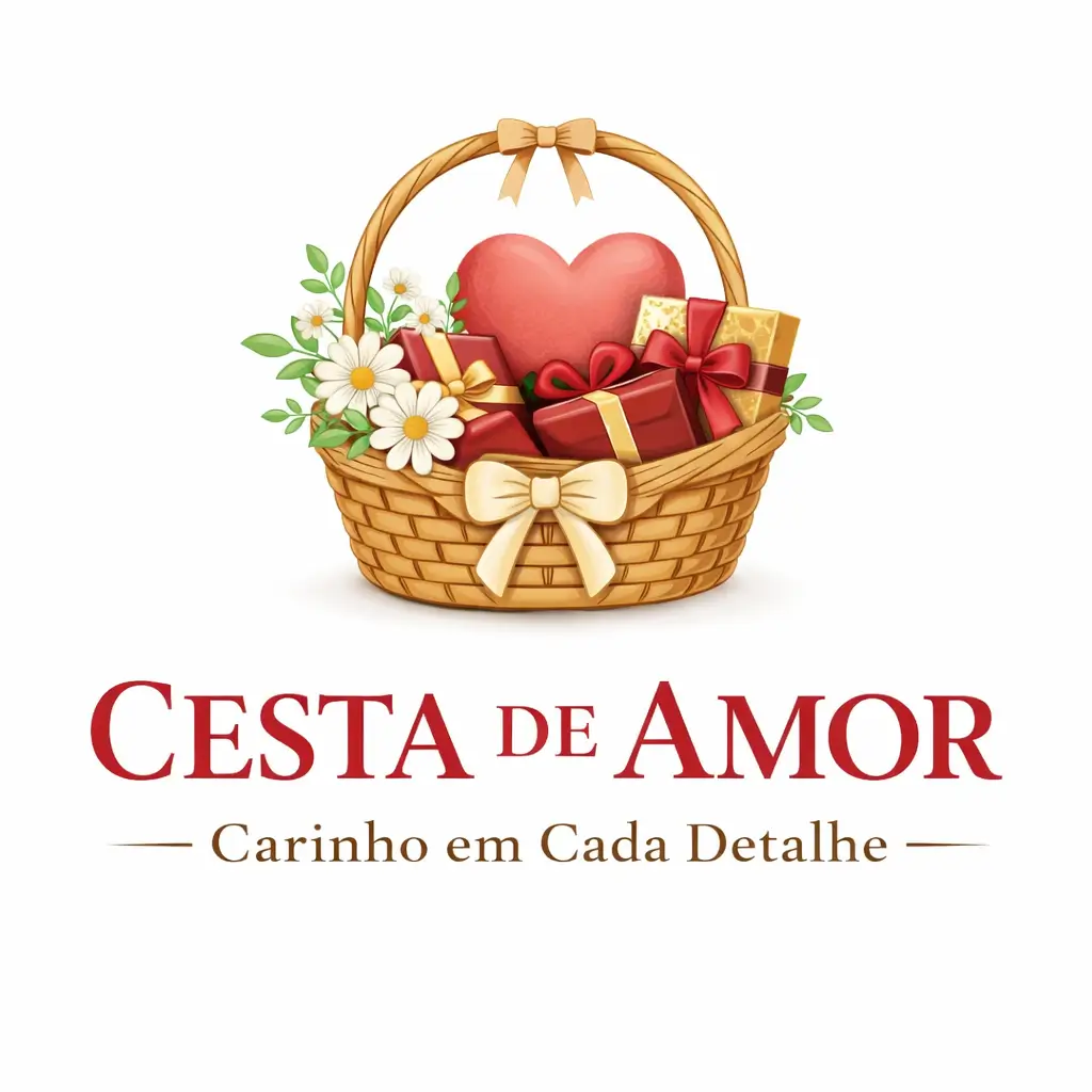 Cesta de Amor - Especialista em Cestas